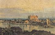 Bernardo Bellotto View of Praga with Bernardine church Sweden oil painting artist